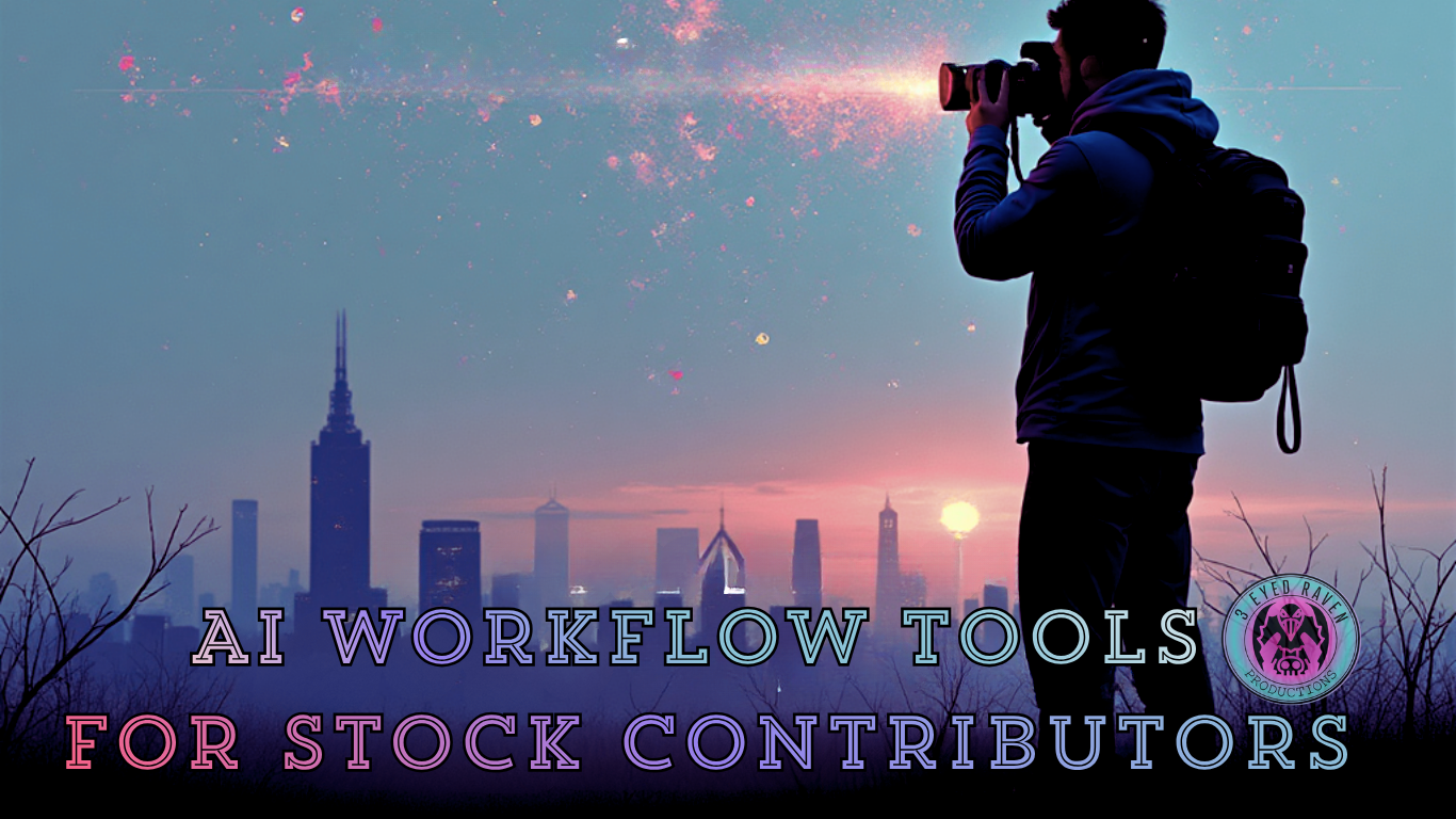 AI Photography Tools — a workflow ecosystem for stock contributors