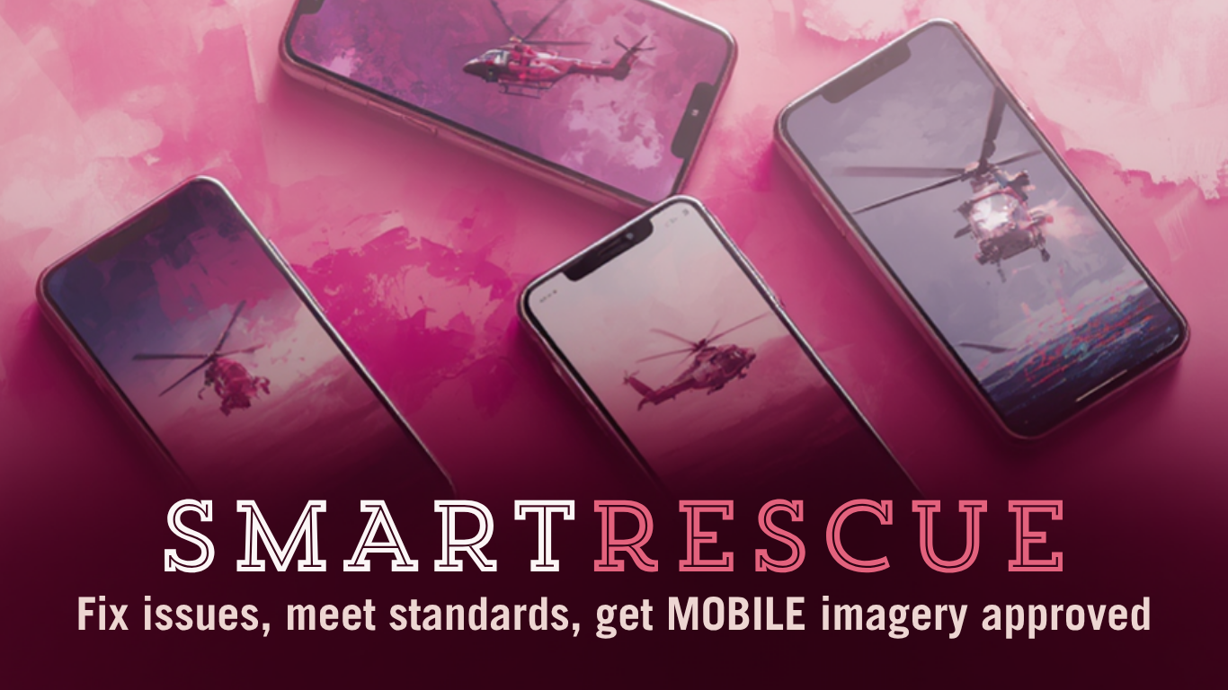 ShotRescue: image analysis and stock photography review interface for mobile and smartphone contributors, designed to analyse rejected assets, identify weak points in images, suggest technical adjustments and composition changes thus improving commercial stock value